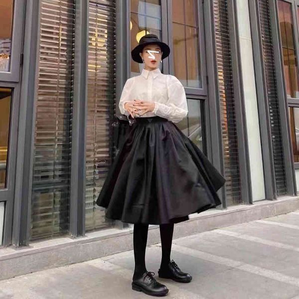 

skirts usa most fashion skirts women brand shopping dress imported nylon comfortable and bulky style classic black white collocation timeles