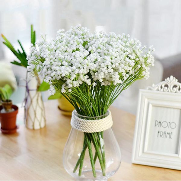 

wedding artificial flowers 140 gypsophila purple white pink artificial