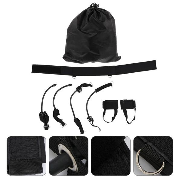 

resistance bands 1 set adjustable jump training belt leg strength waist straps trainer