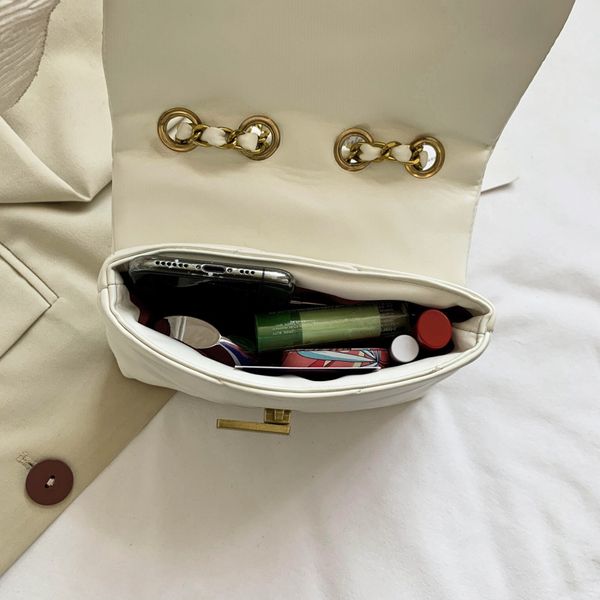 

2021 fashion bag woman chain small luxury designer shoulder messenger bags pu leather sac female cross body bag ladies handbag