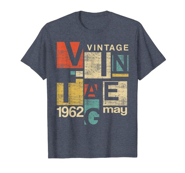 

may retro vintage 1962 aged 57 yrs years old being awesome, White;black