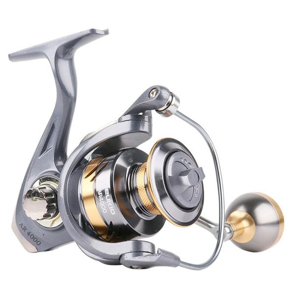 

quality metal fishing reel spinning no gap fish reel cast fishing surfcasting reels spinning wheels for carp drag 13kg