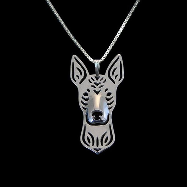 

pendant necklaces unique romantic gold silver color xoloitzcuintle necklace women friend choker