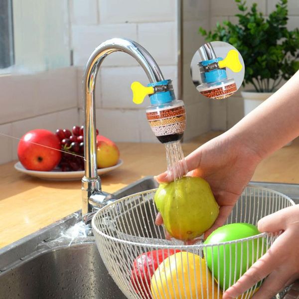 

kitchen faucets 2pc household six layer filter faucet tap water purifier torneira gourmet accessories appliances