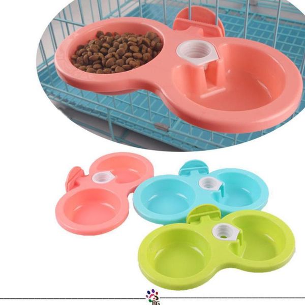 

dog bowls & feeders pet hanging double bowl drinking fountain feeding for dogs