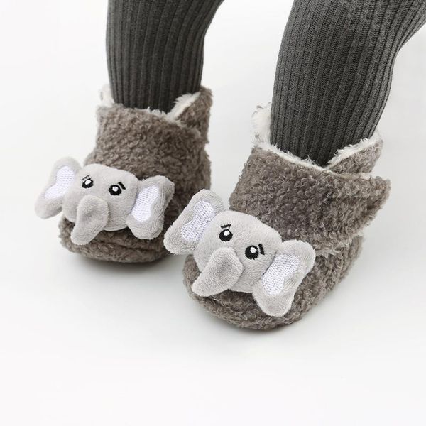 

first walkers baby cotton padded shoes soft soled walking warm infant crib