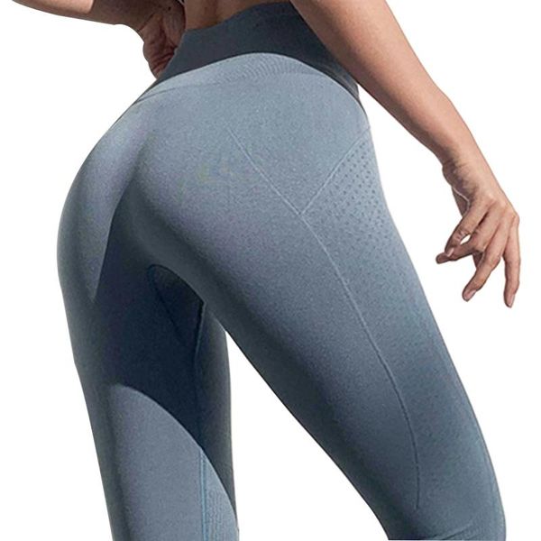 

yoga outfits chrleisure women seamless pants quick dry sport fitness workout high waist sports gym leggings solid sportswear, White;red