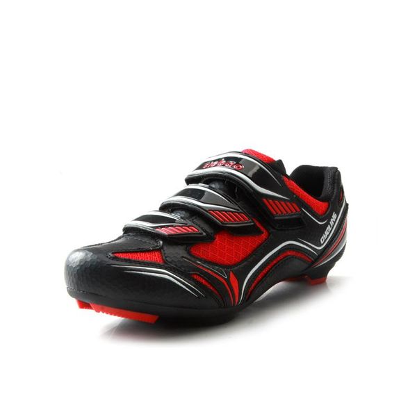 

cycling footwear betoosen road shoes men mtb spin bike - spd cleat compatible professional self-locking, Black