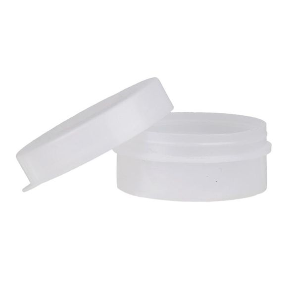 

storage bottles & jars 50pcs plastic pe white empty seal solid powder vials reagent packing containers