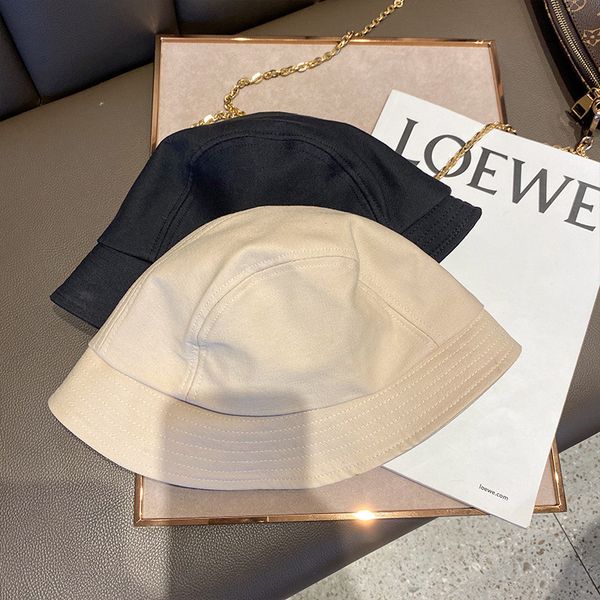 

fishermen children's korean fashion versatile big brim sun protection basin hat in spring and summer, Blue;gray