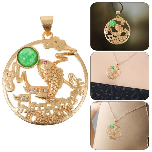 

pendant necklaces 1pc necklace alloy hanging ornament birthday gift, Silver