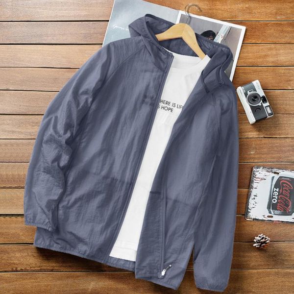 

men's jackets 2021 camping jacket men women waterproof sun protection clothing fishing hunting clothes quick dry skin windbreaker x617d, Black;brown
