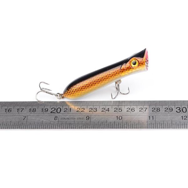 

mixed 10 color 8cm 11.68g popper fishing hooks fishhooks 6# hook plastic hard baits & lures pesca fishing tackle jllhvt xmh_home