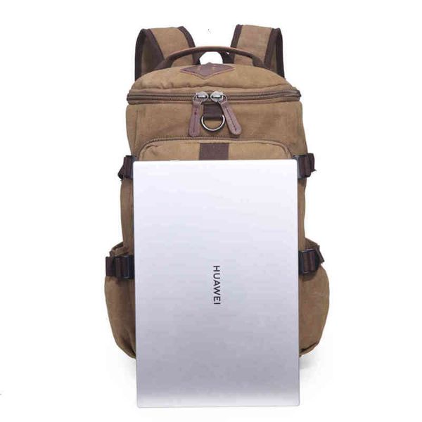 

evening bags mens backpacks backpack canvas casual men's backpack outdoor large capacity cylinder student computer bag medium bags