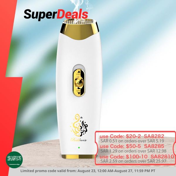 

fragrance lamps arabic aroma diffuser handheld usb battery charger portable arab electric bakhoor incense burner arabian