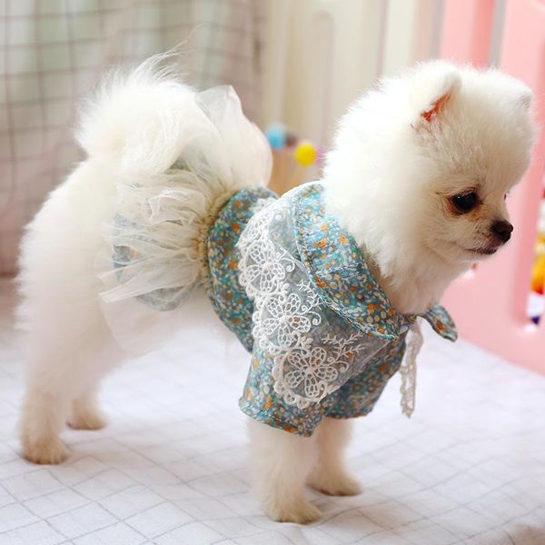 

dog apparel small princess dress summer party cute xs luxury chihuahua pet clothes pomeranian ropa para mascotas dresses kk6gqz