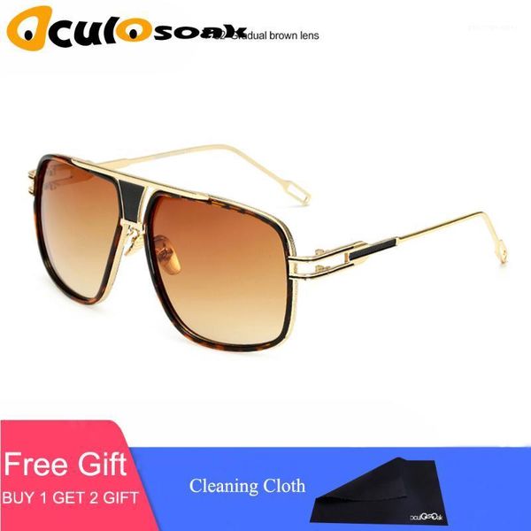 

sunglasses 2021 fashion men big square man designer oversized metal women uv400 sun glasses for male driving, White;black