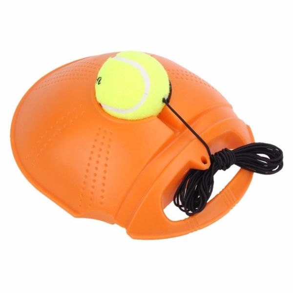 

heavy duty tennis training tool exercise tennis ball sport self-study rebound ball with trainer baseboard sparring device