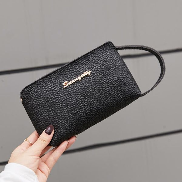 

wallets women's bag 2021 clutch fashion mobile phone coin purse wallet, Red;black