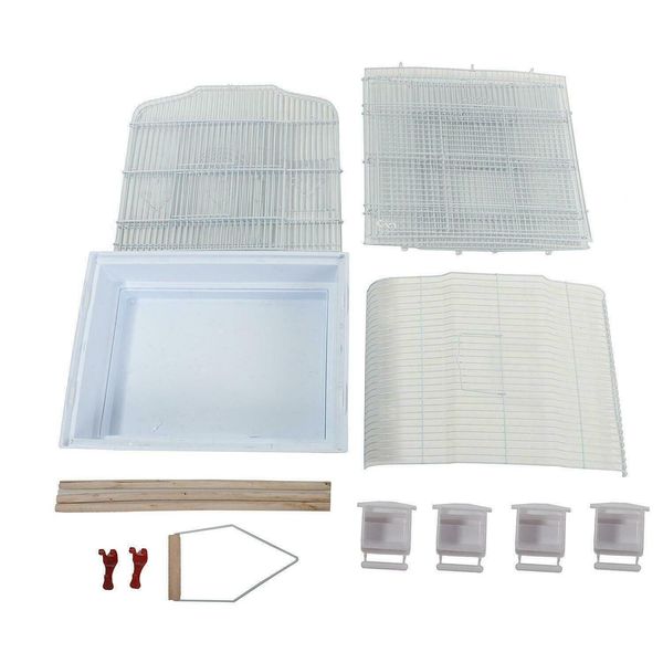 

37" bird parrot cage canary parakeet cockatiel finc jllouq mxyard