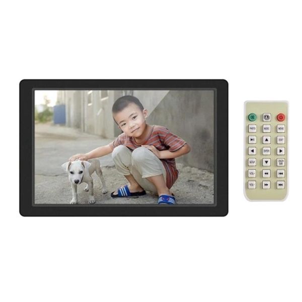 

digital po frames po 12.1 inch frame led screen electronic picture high resolution 1280x800(16:9) clock calendar 1080p hd video p