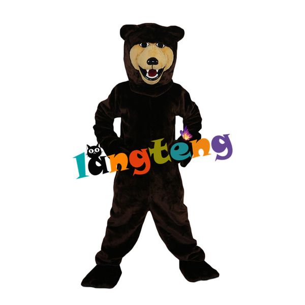 

mascot costumes845 brown bear mascot costume holiday body character outfits for adult, Red;yellow