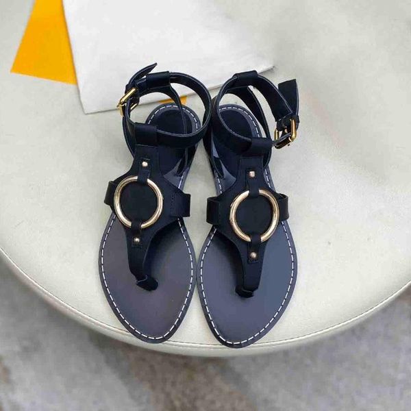 

sandals summer sandalias leather women shoes flip flop flat sandÃ¡lias femininas holidays beach chaussure femme, Black