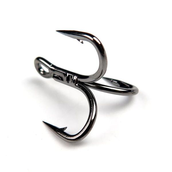 

20 pcs fish hook ultra strong three hooks corrosion resistance high carbon stainless steel treble hooks super sharp anchor hook