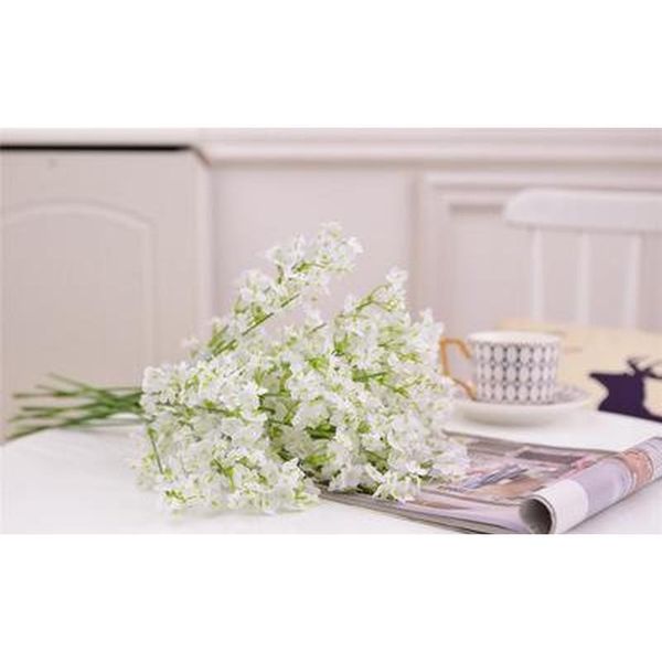 

artificial peony flower 2 forked stars gypsophila fake silk flower plant home wedding party decoration supplies jllvcw ladyshome