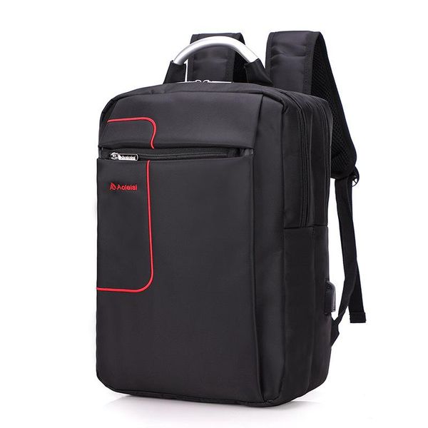 

backpack fashion nylon shoulder bag casual men's business computer multi-function student travel man's