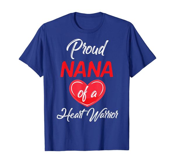 

Proud Nana Of A Heart Warrior CHD Awareness Gift T-Shirt, Mainly pictures