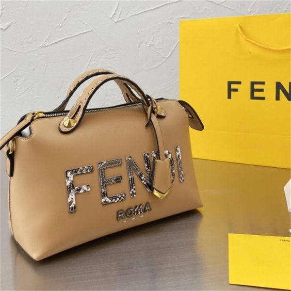 

women luxurys designers handbag 2021 fanta splicing portable one shoulder fashion women's bag size: 27.18 cm