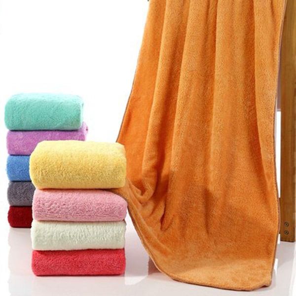 

towel coral velvet bath 70 * 140 thick fast dry beach absorbent fiber soft