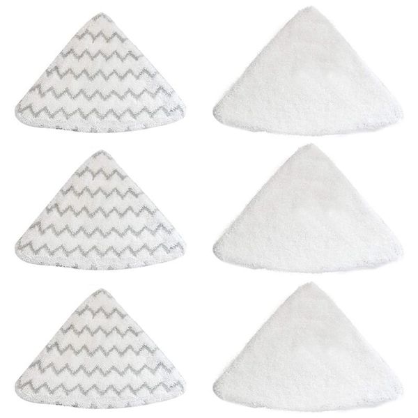 

storage bags 6 pack steam mop replacement pads compatible for bissell poweredge and powerforce lift-off 2078, 2165 series