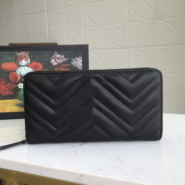 

fashion single zipper wallets the most stylish way to carry around money cards and coins men leather purse card holder long clutch business, Red;black