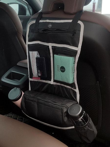 

car organizer seat back storage bag suspension ice pack baby stroller shoulder interior accessories