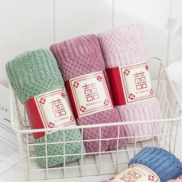 

towel absorbent microfiber towel, small polyester for bathroom and kitchen, 35x75cm