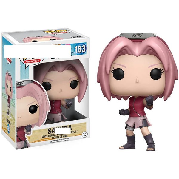 

pop figures naruto haruno sakura figure doll shippuuden peripheral q version 183