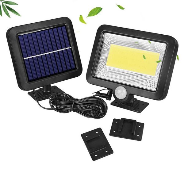 

outdoor wall lamps separate form solar panel lamp human body induction light waterproof sensor lighting street