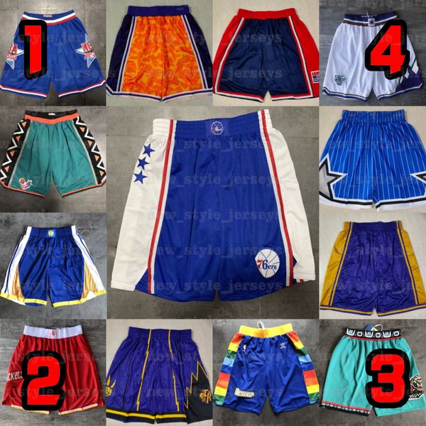 

team basketball short men woman sport shorts hip pop pant with pocket zipper sweatpants swingman performance statement stitched shorts, Black