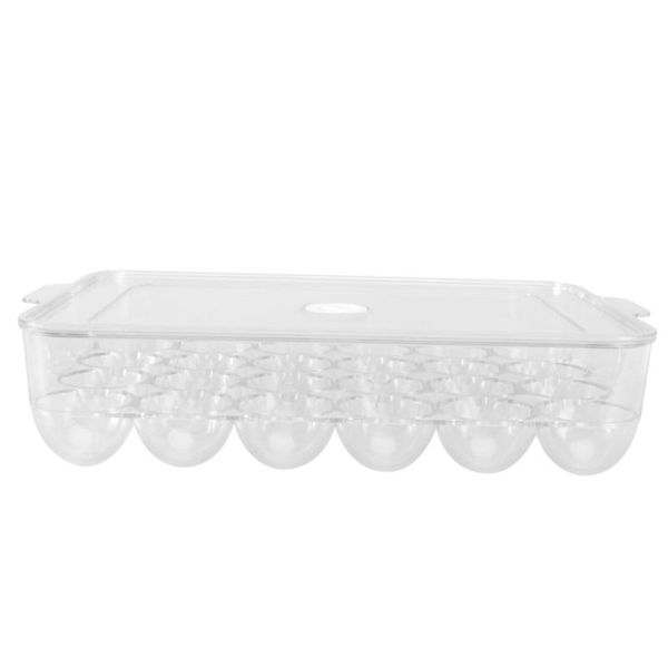 

storage bottles & jars 1pc preservation box egg case container with cover