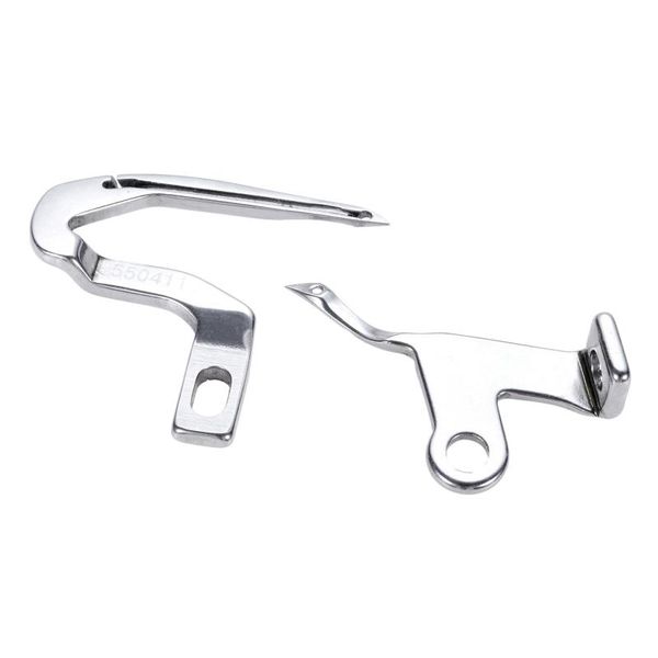 

sewing machine metal looper upper 550568 lower 550411 curved needle bending part fit singer/consew/pfaff/hobbylock sergers tools, Black