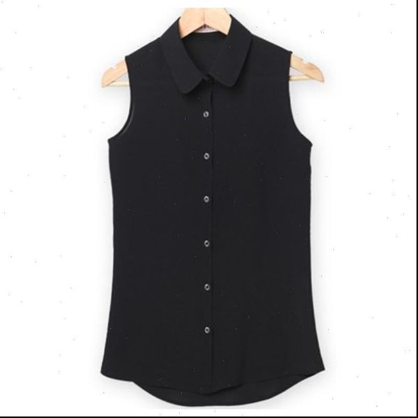 

camisa blusas femininas women summer sleeveless solid chiffon shirts blouses white blouse work wear office shirt blouses xx