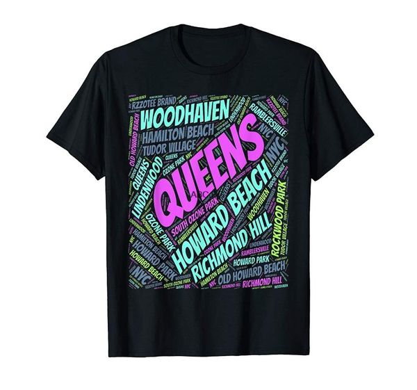 

men's t-shirts queens t-shirt, White;black