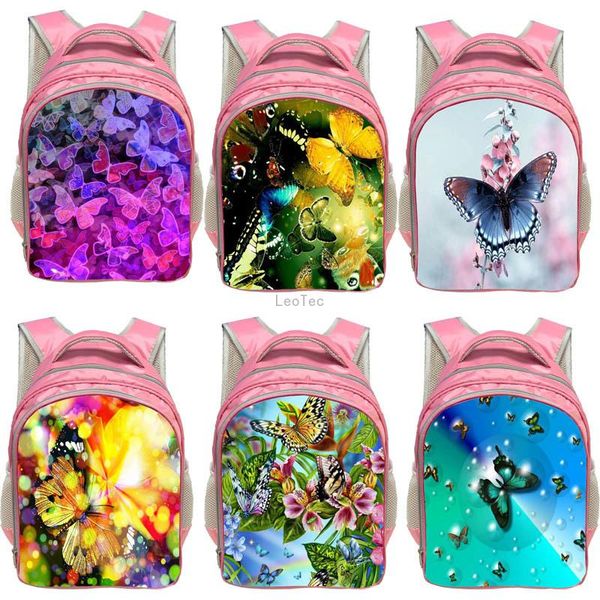 

outdoor bags student backpack magic butterfly children school boys girls kindergarten bag backpacks kids bookbag gift