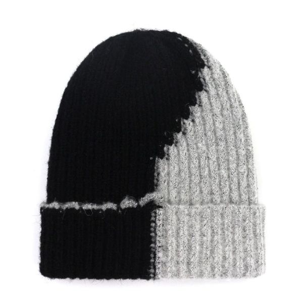 

beanies autumn soft beanie men women knitted mixed color hats outdoor casual skullies spring thin bonnet caps men's hat