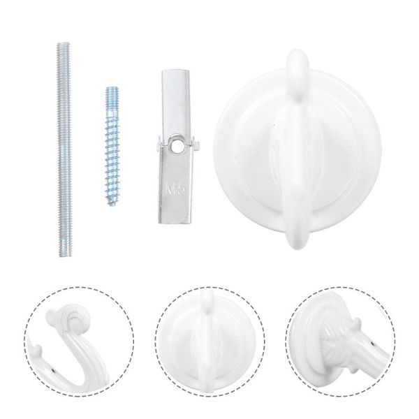 

hooks & rails 6 sets of creative orchid hook hanger for home durable ceiling