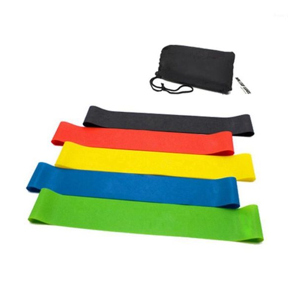 

resistance bands loop exercise for home fitness stretching strength training physical therapy workout pilates flexbands1
