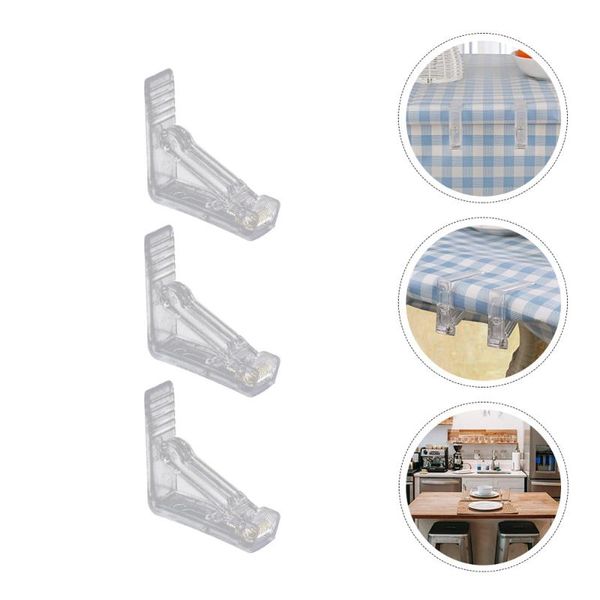 

8 pcs tablecloth clips household tablecloth clamps table skirt clamps