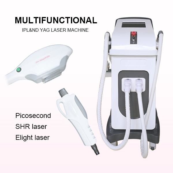 Multifunktions IPL ND YAG Laser Maschine Akne Narbenbehandlung Haarentfernungsgerät für Schönheitssalon Verwendung